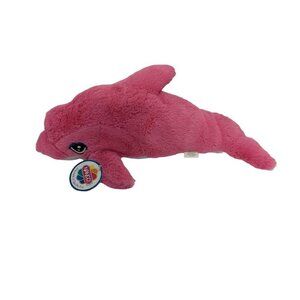 Nanco creatures of quality fun whale pink white p[lush stuffed animal 20"